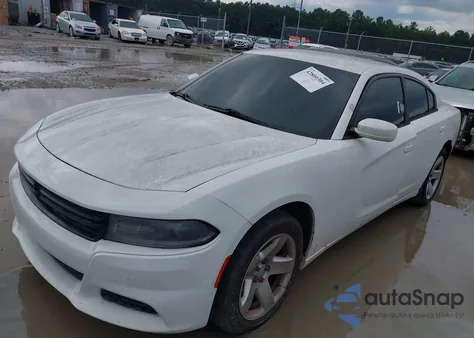 2015 Dodge Charger Police из США, поврежденный, VIN 2C3CDXAT9FH915120